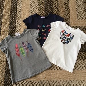 Hanna Andersson tee shirts - Size 120
